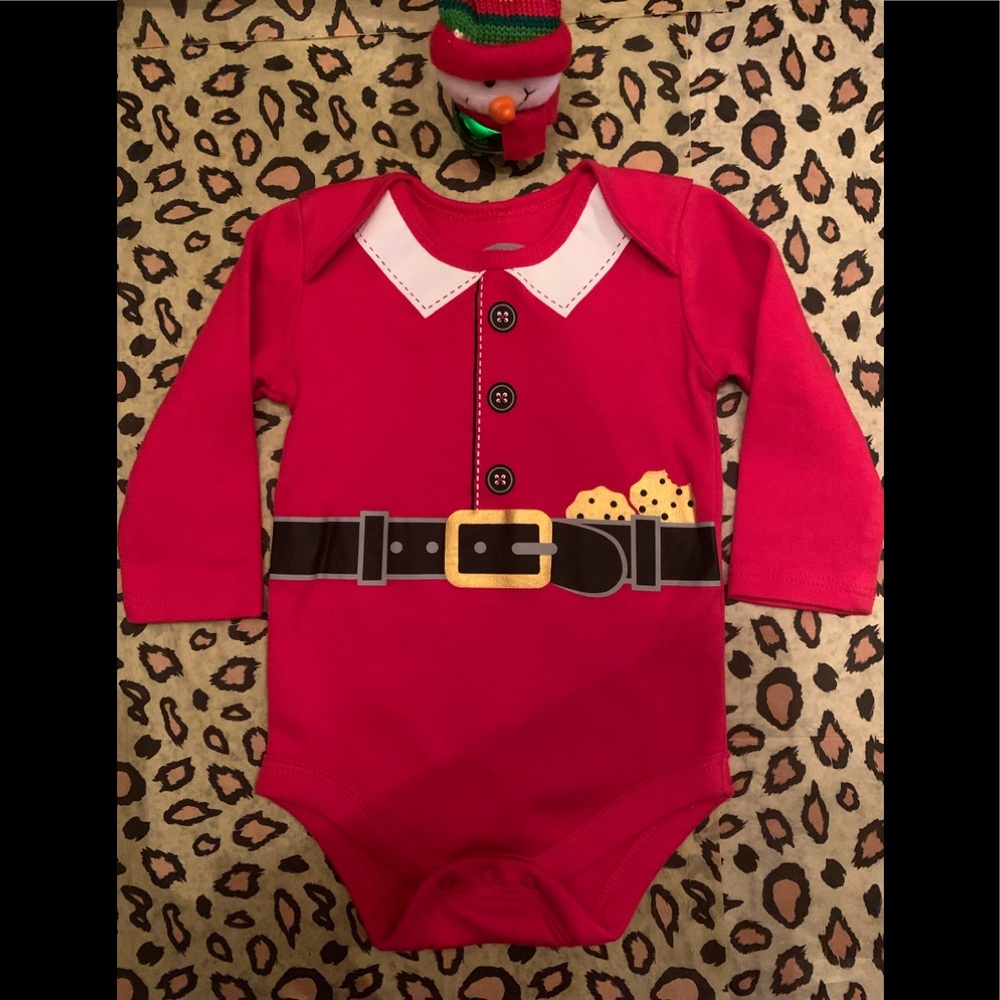 HOLIDAY TIMES BODYSUIT  Sz 6-9🎈